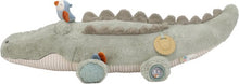 Afbeelding in Gallery-weergave laden, Little Dutch Safari Friends Activiteitenknuffel Krokodil XL