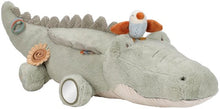 Afbeelding in Gallery-weergave laden, Little Dutch Safari Friends Activiteitenknuffel Krokodil XL