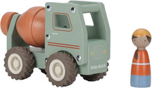 Afbeelding in Gallery-weergave laden, Little Dutch - houten Betonwagen FSC