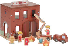 Afbeelding in Gallery-weergave laden, Little Dutch - Brandweerstation – Hout