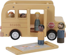 Afbeelding in Gallery-weergave laden, Little Dutch - Schoolbus met poppetjes FSC