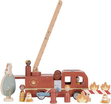 Afbeelding in Gallery-weergave laden, Little Dutch - Brandweerwagenset Met Pegdolls