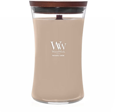 WoodWick Patchouli Créme Large Candle