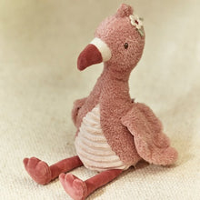 Afbeelding in Gallery-weergave laden, Little Dutch Safari Friends Knuffel Flamingo - 17 cm