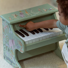 Afbeelding in Gallery-weergave laden, Little Dutch Houten piano - Groen FSC - Safari Friends