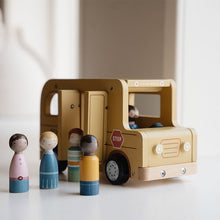 Afbeelding in Gallery-weergave laden, Little Dutch - Schoolbus met poppetjes FSC