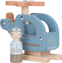 Afbeelding in Gallery-weergave laden, Little Dutch - Houten Helikopter FSC