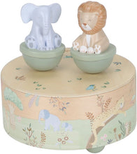 Afbeelding in Gallery-weergave laden, Little Dutch Muziekdoosje met dieren FSC - Safari Friends