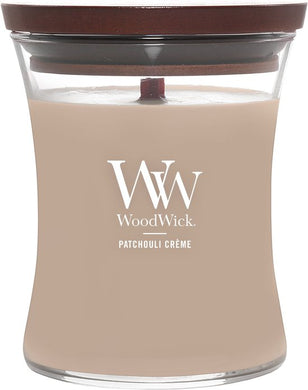 WoodWick Patchouli Créme Medium Candle