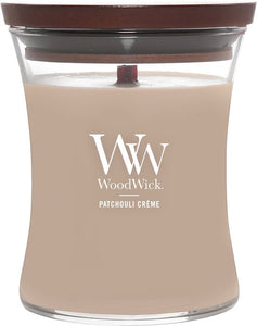 WoodWick Patchouli Créme Medium Candle