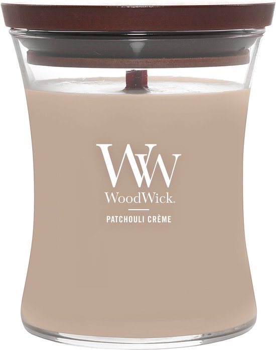 WoodWick Patchouli Créme Medium Candle