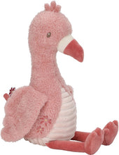 Afbeelding in Gallery-weergave laden, Little Dutch Safari Friends Knuffel Flamingo - 35 cm