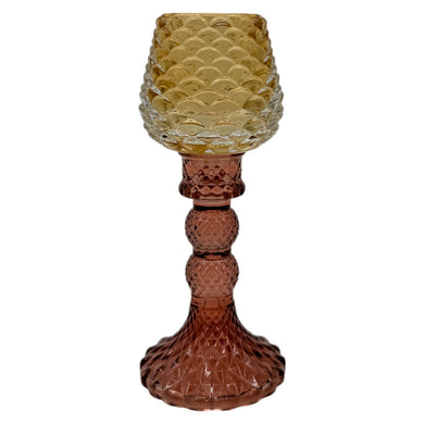 Mansion - Pincone tealight Holder Metallic Golod 8*19cm