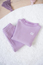 Afbeelding in Gallery-weergave laden, Feetje Pyjama wafel - Lila (92 t/m 128)