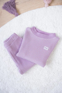 Feetje Pyjama wafel - Lila (92 t/m 128)