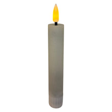 Afbeelding in Gallery-weergave laden, Mansion - Set van 2 oplaadbare LED-dinerkaarsen Ø2,2 × 12,5 cm - rustiek ivoor