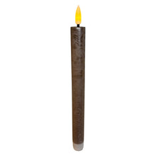Afbeelding in Gallery-weergave laden, Mansion - Set van 2 oplaadbare LED-dinerkaarsen Ø2,2 × 22 cm - metallic champagne