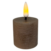 Afbeelding in Gallery-weergave laden, Mansion - Set van 2 oplaadbare LED-theelichtjes Ø3,8 × 4 cm - beige champagne