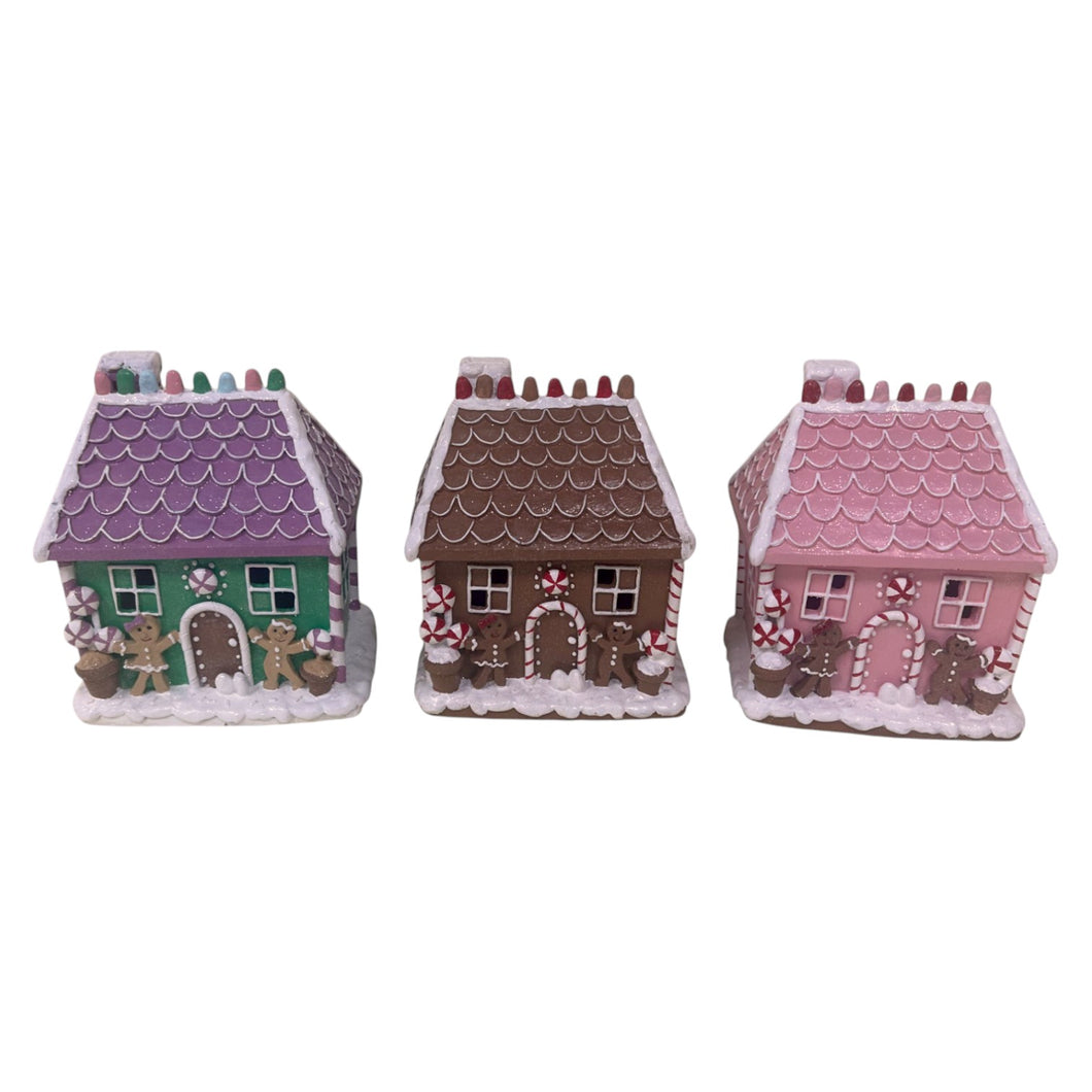 Mansion - Brown Gingerbread house 18.5*14.5*21cm