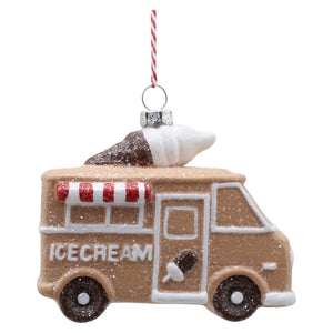 Mansion - Plastic Icecream Car Ornament Cookie 10.6*5.1*8.2cm