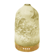 Afbeelding in Gallery-weergave laden, Aroma diffuser Ø 9x17 cm Wit Porselein Vogels