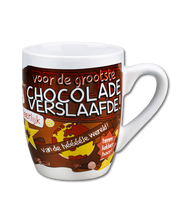 Afbeelding in Gallery-weergave laden, Cartoonmok - Chocolade verslaafde
