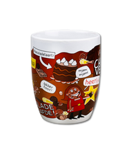 Afbeelding in Gallery-weergave laden, Cartoonmok - Chocolade verslaafde