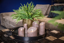 Afbeelding in Gallery-weergave laden, PTMD - LED Light Candle rustic brown moveable flame S