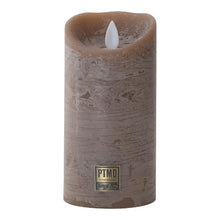 Afbeelding in Gallery-weergave laden, PTMD - LED Light Candle rustic brown moveable flame M