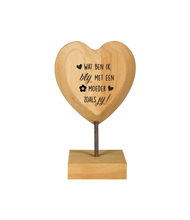 Afbeelding in Gallery-weergave laden, Wooden hearts - Moeder