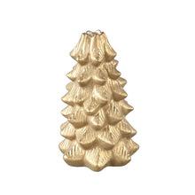 Afbeelding in Gallery-weergave laden, PTMD - Teeyla Gold ceramic glazed tree candleholder L