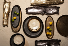 Afbeelding in Gallery-weergave laden, PTMD - Jowad alu sheet bowl ribbed round L