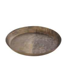 Afbeelding in Gallery-weergave laden, PTMD - Jowad alu sheet bowl ribbed round L