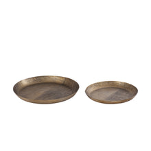 Afbeelding in Gallery-weergave laden, PTMD - Jowad alu sheet bowl ribbed round L