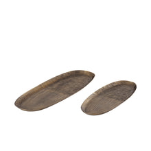 Afbeelding in Gallery-weergave laden, PTMD - Jowad alu sheet bowl ribbed oval L
