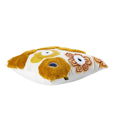 Afbeelding in Gallery-weergave laden, PTMD - Bethanie square embroidery flower cushion