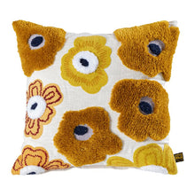 Afbeelding in Gallery-weergave laden, PTMD - Bethanie square embroidery flower cushion