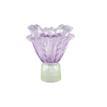 Afbeelding in Gallery-weergave laden, PTMD - Sunehra Purple glass tulip shaped stormlight