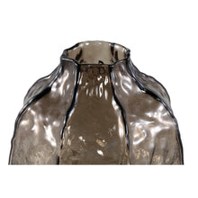 Afbeelding in Gallery-weergave laden, PTMD - Narin Brown round shaped glass vase L