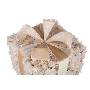 PTMD - Syben Cream fabric present statue with LED L