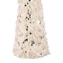 Afbeelding in Gallery-weergave laden, PTMD - Syben Cream fabric tree statue with LED M