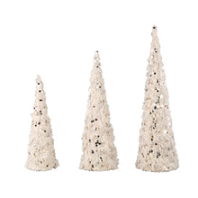 Afbeelding in Gallery-weergave laden, PTMD - Syben Cream fabric tree statue with LED M