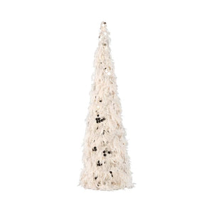PTMD - Syben Cream fabric tree statue with LED M