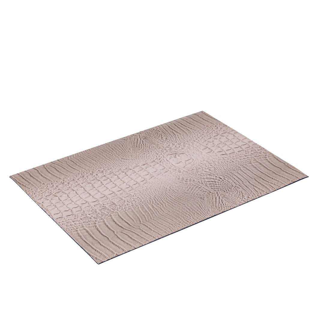 PTMD - Sarahkate Beige vegan leather placemat