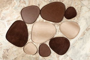 PTMD - Sarahkate Beige vegan leather plate organic M