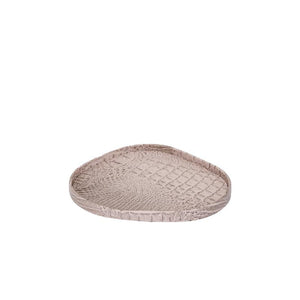PTMD - Sarahkate Beige vegan leather plate organic L