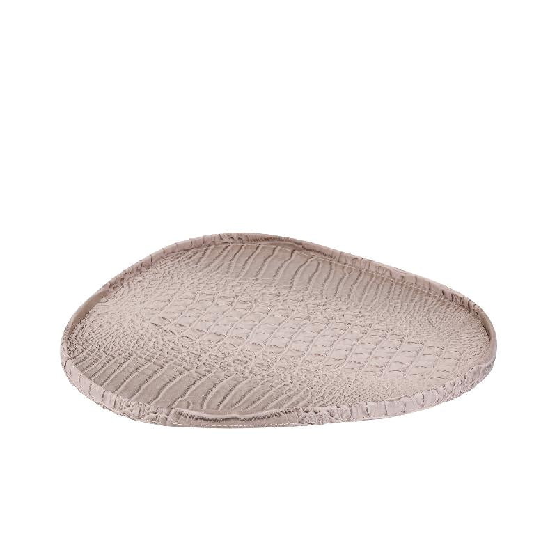 PTMD - Sarahkate Beige vegan leather plate organic M