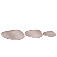 Afbeelding in Gallery-weergave laden, PTMD - Sarahkate Beige vegan leather plate organic L