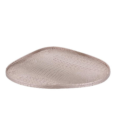 PTMD - Sarahkate Beige vegan leather plate organic L