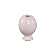 Afbeelding in Gallery-weergave laden, PTMD - Millana Pink round ceramic egg vase crackle